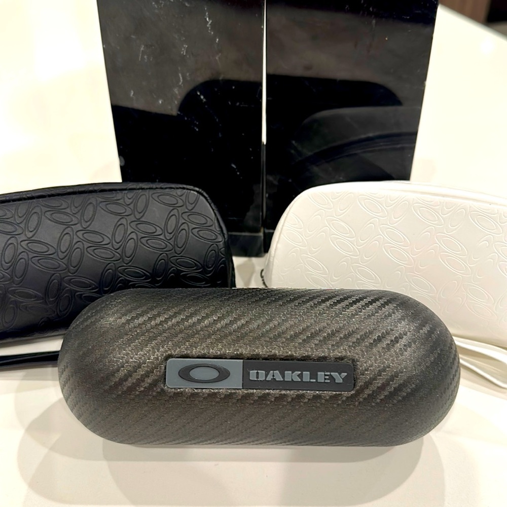 Oakley sunglass cases + bonus!